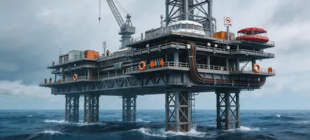 Marine offshore cable management
